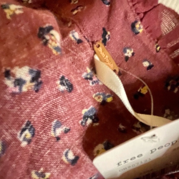 Free People NWT maxi prairie inspired dress. - Picture 6 of 7